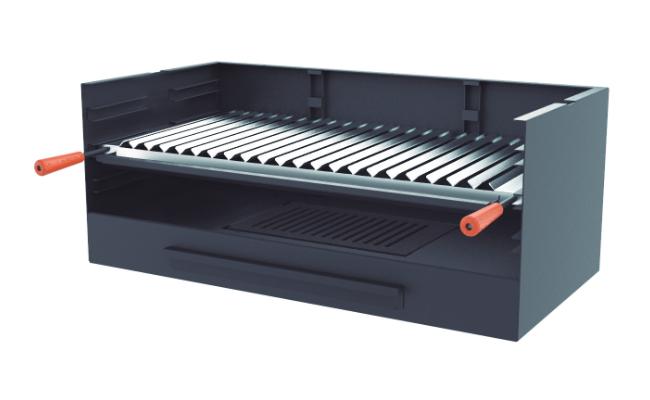 Barbecue bois/charbon - FM CALEFACCION - BV-80