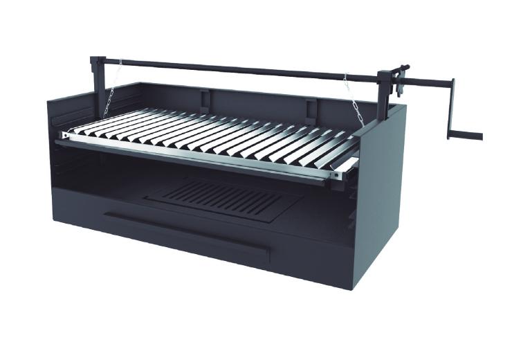 Barbecue bois/charbon - FM CALEFACCION - BVE-80