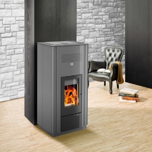 Poêle à granulés Haas & Sohn HSP 6 WT RLU 10 kW hydro