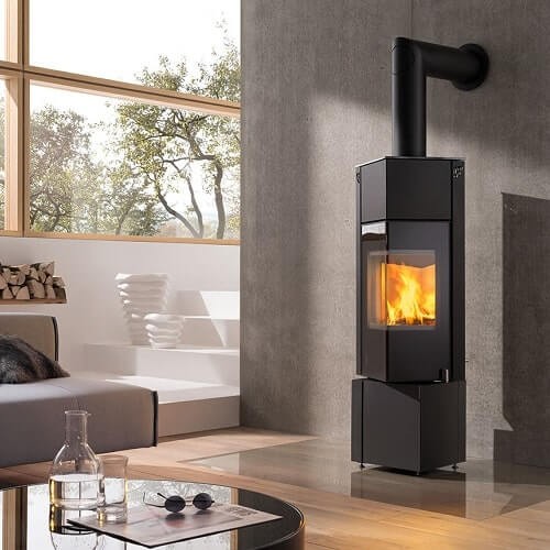 Poêle à bois Wodtke Club 11 | 5 kW Indépendant de l’air ambiant