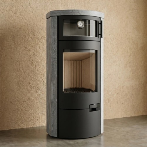 Poêle à bois Novaline Gustosa Back 6 kW