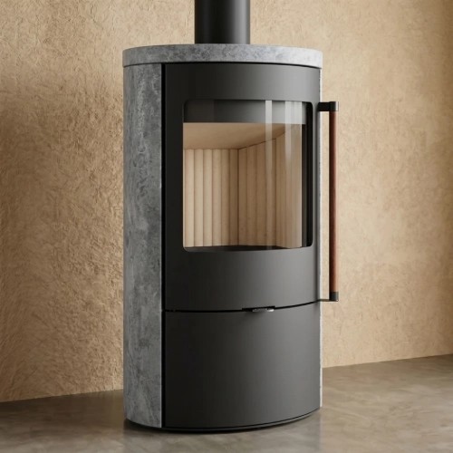 Poêle à bois Novaline Carino Max ST 7 kW