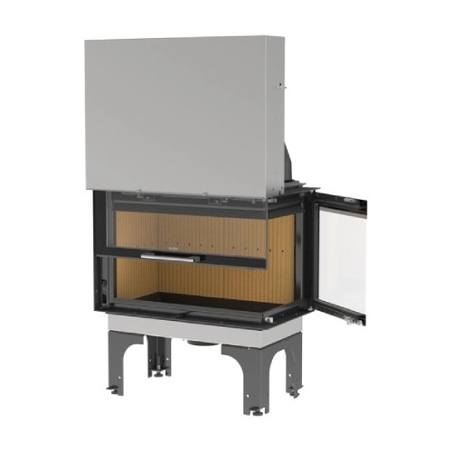 Insert cheminée Leda Tiga H ESR 14 kW Disque d’angle