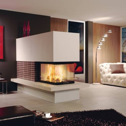 Insert bois Spartherm Arte U-90h 13 kW porte coulissante