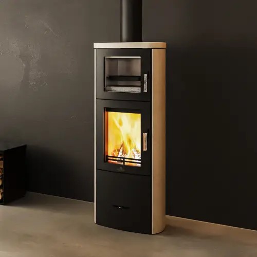 Insert bois Max Blank Turin BF Stone 5 kW