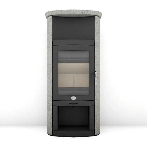 Poêle à bois Max Blank Rio WF Stone 6,5 kW