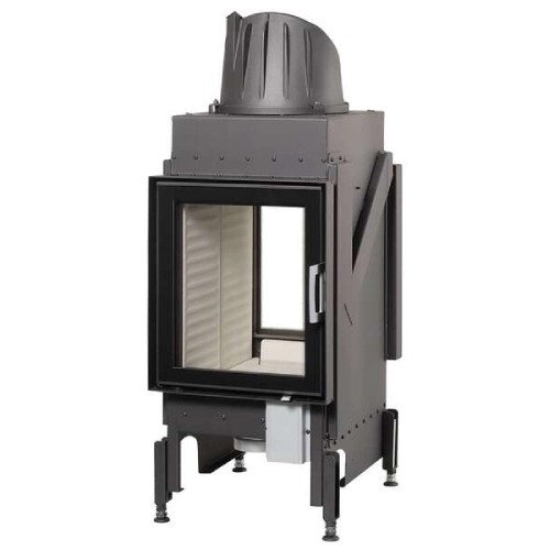 Insert bois Austroflamm 45x51K II 6 kW porte pivotante, traversée - tunnel