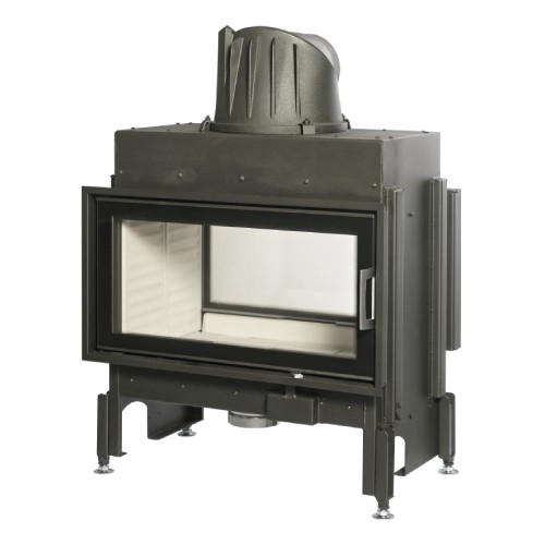 Insert bois Austroflamm 75x39K II 2.0 | 10 kW porte tournante, tunnel