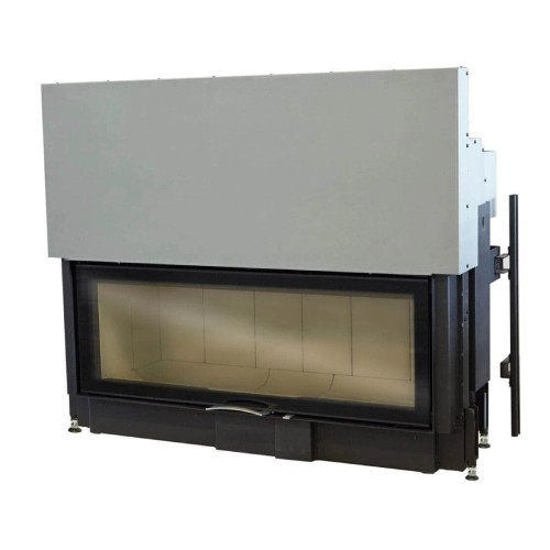 Insert bois Austroflamm 120x45 S 2.0 | 13 kW, porte coulissante