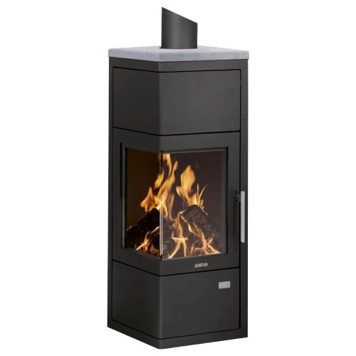 Poêle à bois Justus&nbsp;Diego&nbsp;W+ 6 kW accumulateur