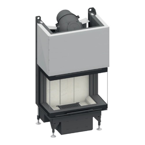 Insert bois SCHMID Ekko U 67(34)51 h evo 7 kW porte coulissante