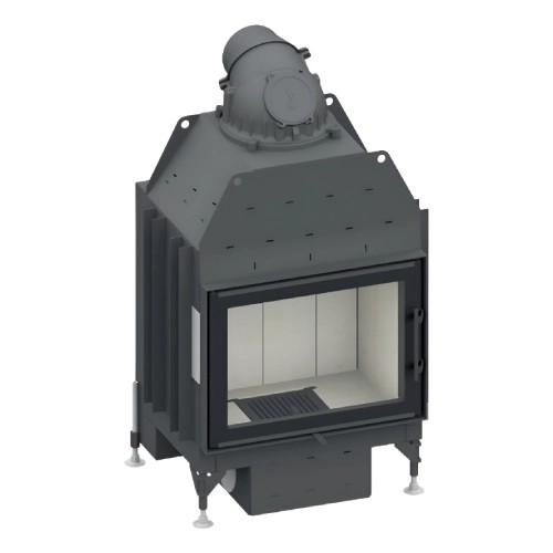 Insert bois SCHMID Lina 67 s evo 9 kW porte pivotante