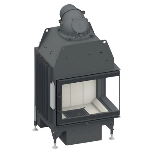 Insert bois SCHMID Ekko R 67(45) s evo 9 kW porte pivotante