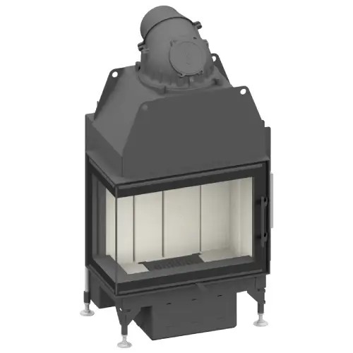 Insert bois SCHMID Ekko L 67(34) s evo 7,5 kW porte pivotante