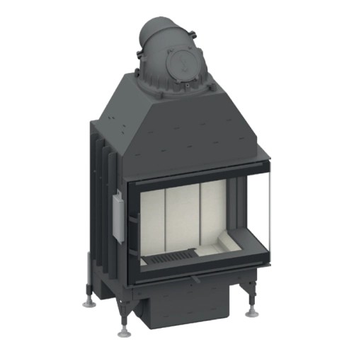 Insert bois SCHMID Ekko R 67(34)51 s evo 7 kW porte pivotante