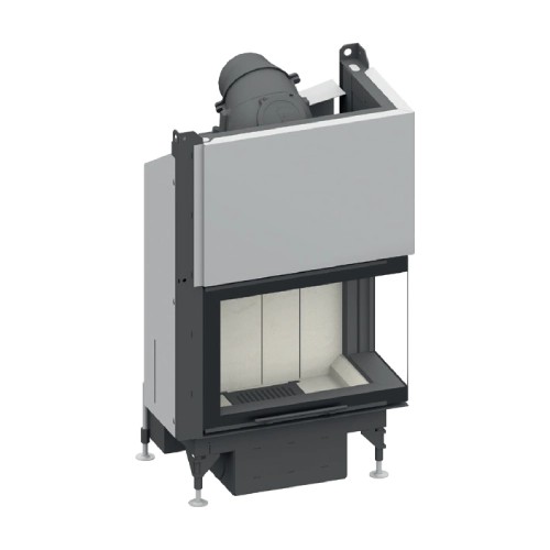 Insert bois SCHMID Ekko R 67(34)51 h evo 7 kW porte coulissante