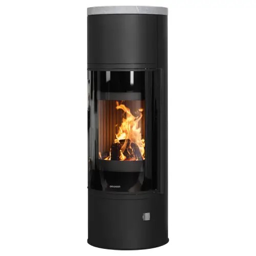 Poêle à bois Oranier Arena (W +) 2.0 | 7 kW, indépendant de l'air ambiant