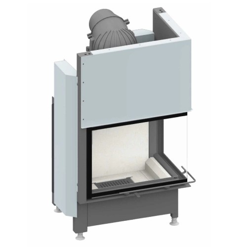 Insert bois SCHMID Ekko R 67(45) h – 9 kW – vitré sur 2 côtés