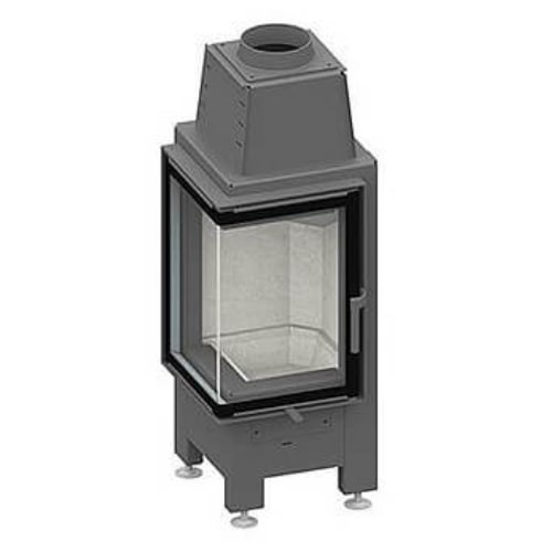 Insert bois SCHMID Ekko 34(34) s porte pivotante 7 kW