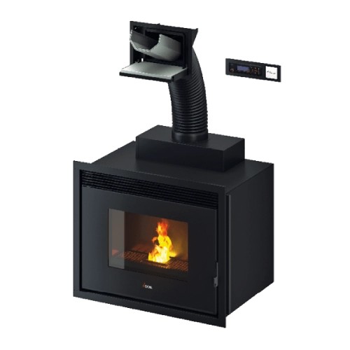 Insert à granulés Cadel Saturno 16 | 18 kW hydro