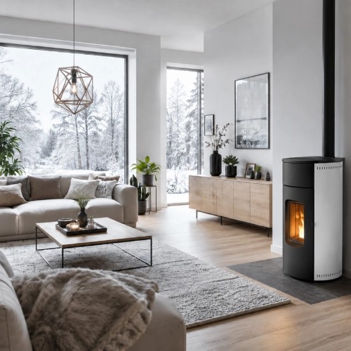Poêle à granulés RED Kunal Air 6 XUP! S1 6,3 kW