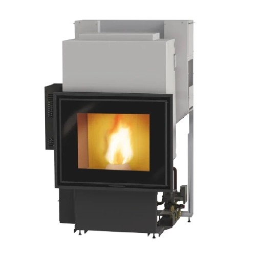 Insert cheminée à pellets Edilkamin Idropellbox H 30 | 27 kW Hydro