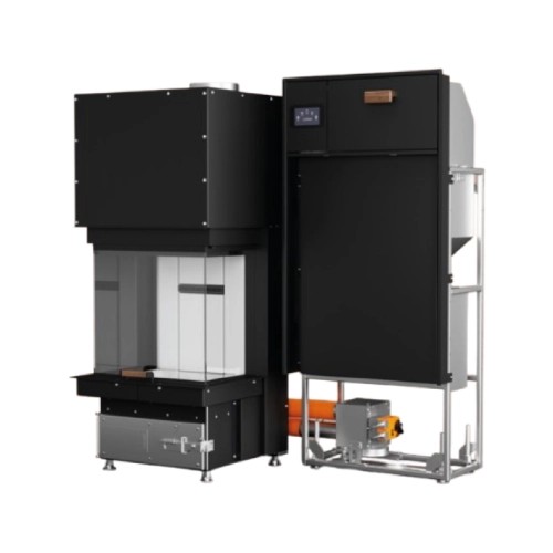 Insert bois Austroflamm 57x38x52 S3 Duo Cheminée hybride