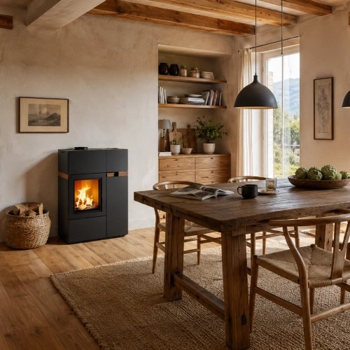 Poêle à granulés Austroflamm Quadra Duo 7 kW
