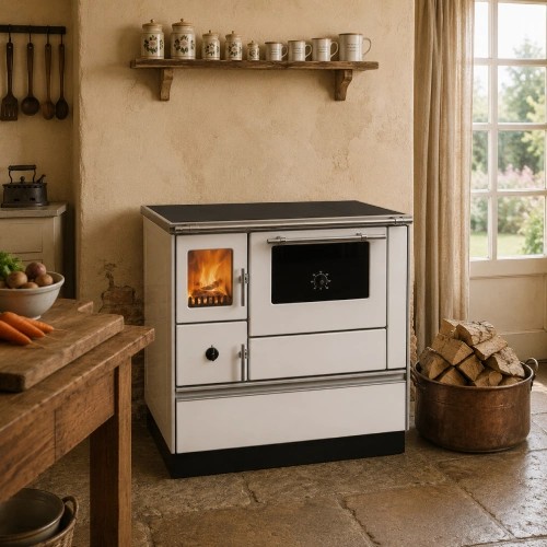 Cuisinière à bois Westminster poêle à combustible solide K 176 F/A 90 | 5 kW