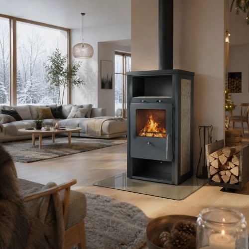 Poêle à bois Reuter Fayron 6 kW