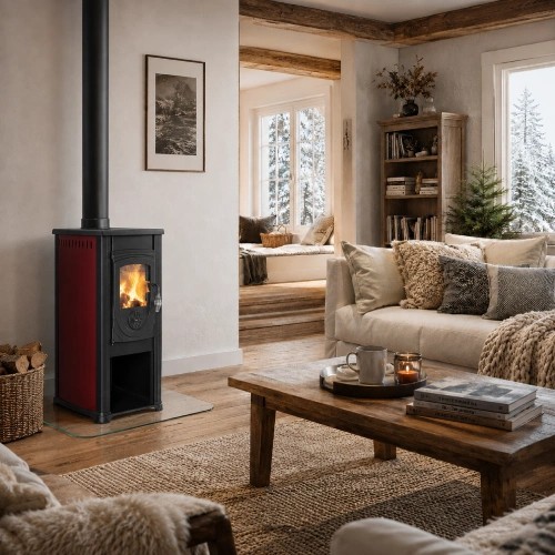 Poêle à bois Reuter Solaro 3,9 kW