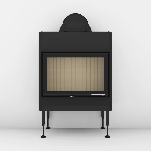 Insert bois Brunner BKH 5.0 Plat 42-66 | 9 kW porte pivotante