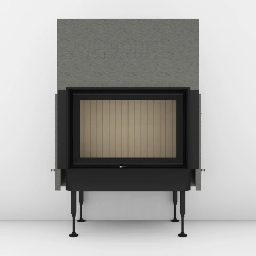 Insert bois Brunner BKH 5.0 Plat 42-66 | 9 kW porte coulissante