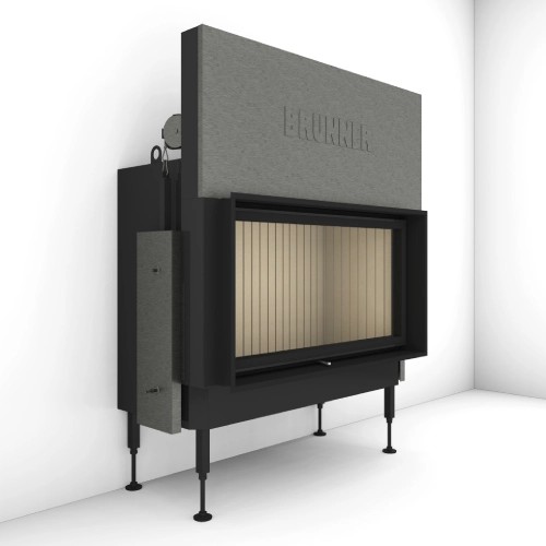 Insert bois Brunner BKH 5.0 Plat 50-98 | 11 kW porte coulissante