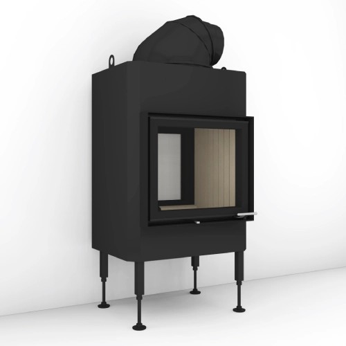 Insert bois Brunner BKH 5.0 Tunnel 42-50 | 8 kW porte pivotante/pivotante