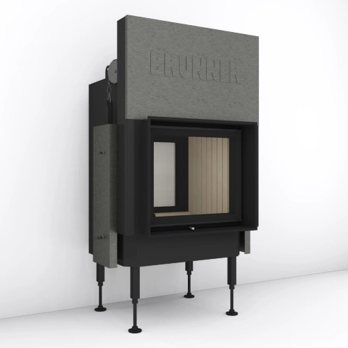 Insert bois Brunner BKH 5.0 Tunnel 42-50 | 8 kW porte coulissante/pivotante