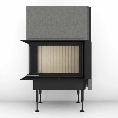 Insert bois Brunner BKH 5.0 d'angle 42-66-42 porte coulissante 9 kW