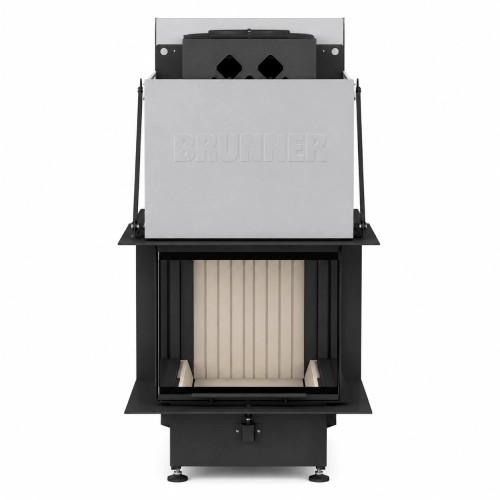 Insert bois Brunner BKH 5.0 Panorama 45-35-60-35 porte coulissante 10 kW