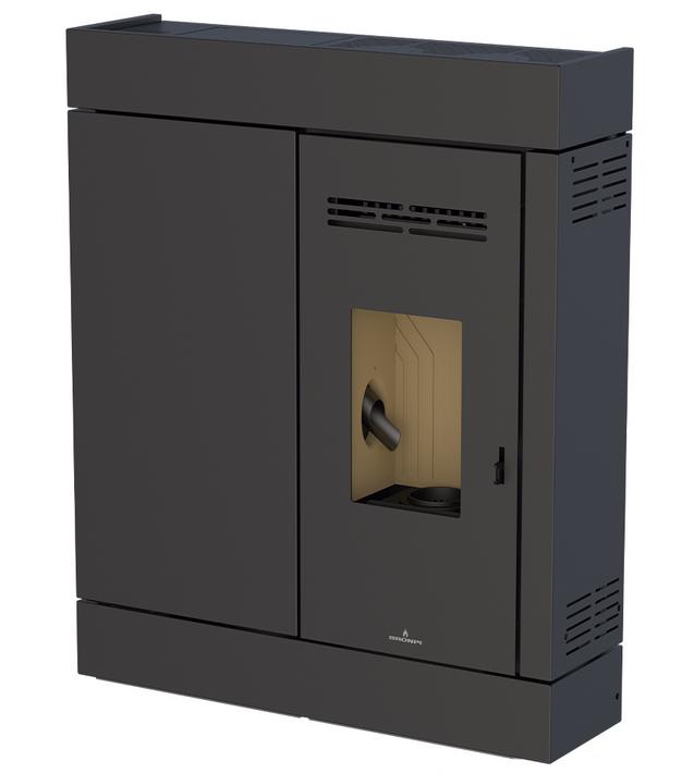 Poêle à granulés extra-plat - BRONPI Cira 8 kW