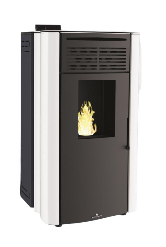 Poêle à granulés option canalisable - BRONPI Coral NC 14 kW