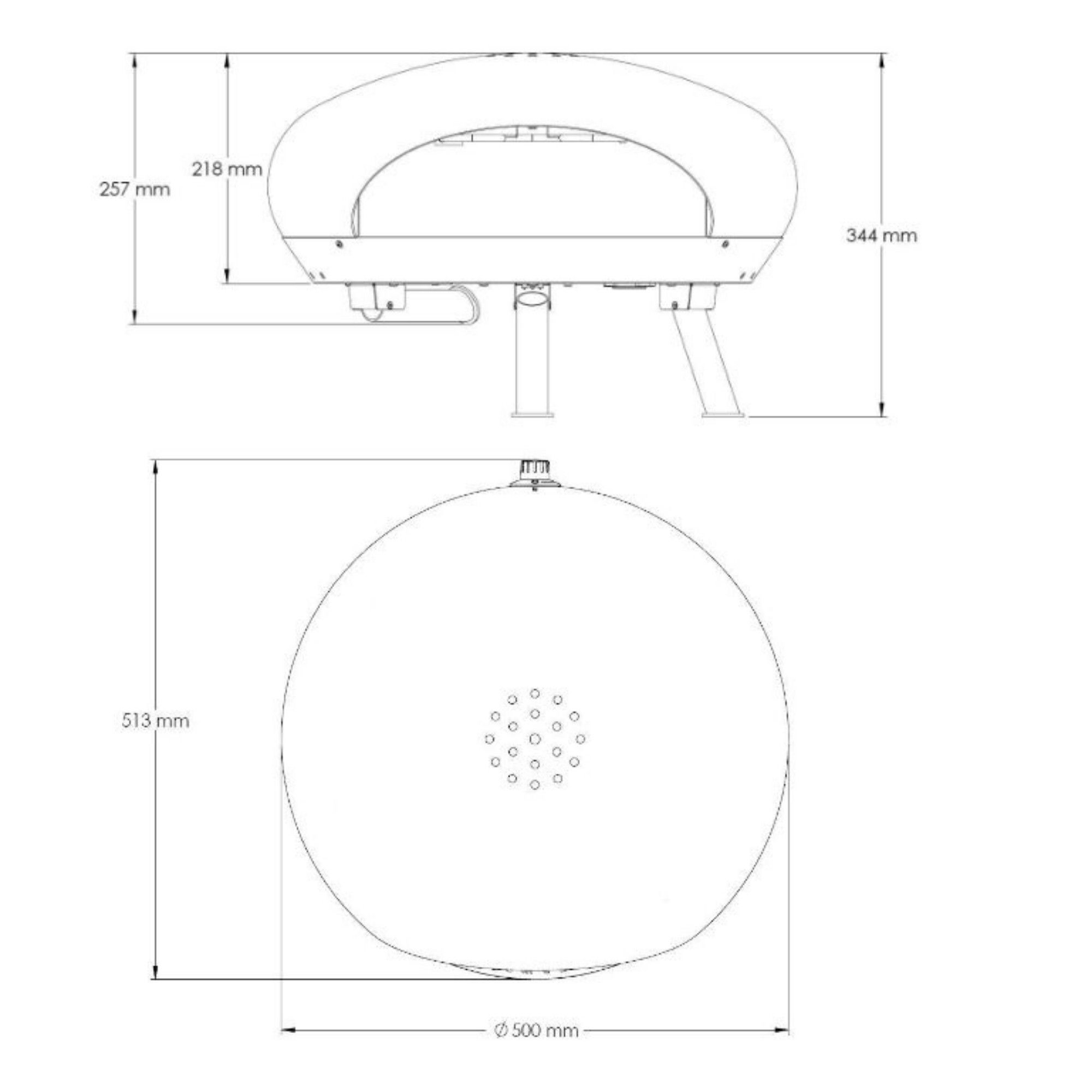 Four à pizza électrique - CLEMENTI Crosti
