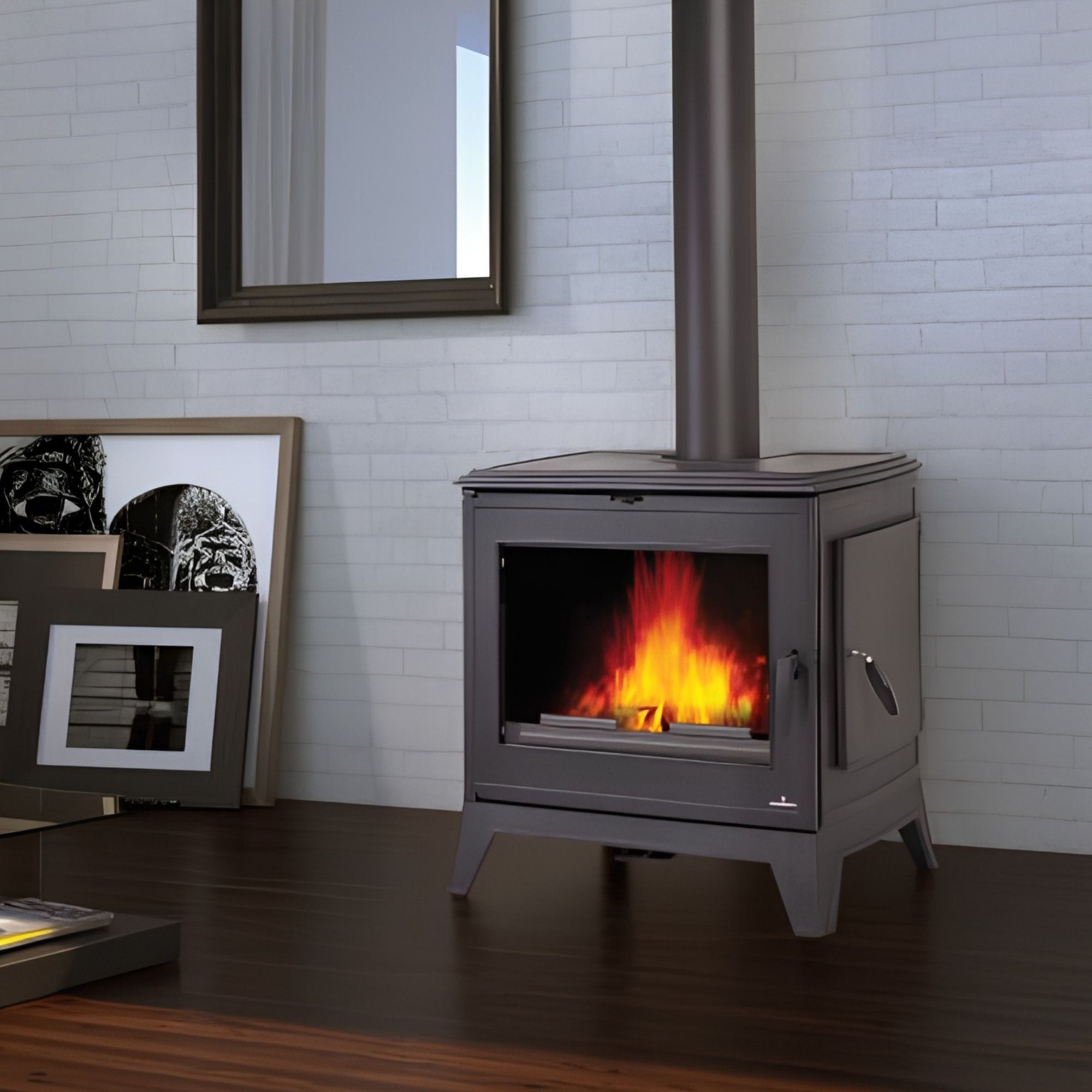Poêle à bois en fonte - BRONPI Derby 14 kW