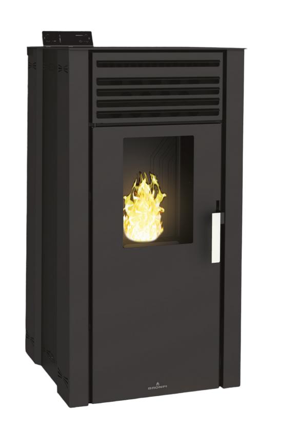 Poêle à granulés option canalisable - BRONPI Eva NC 14 kW