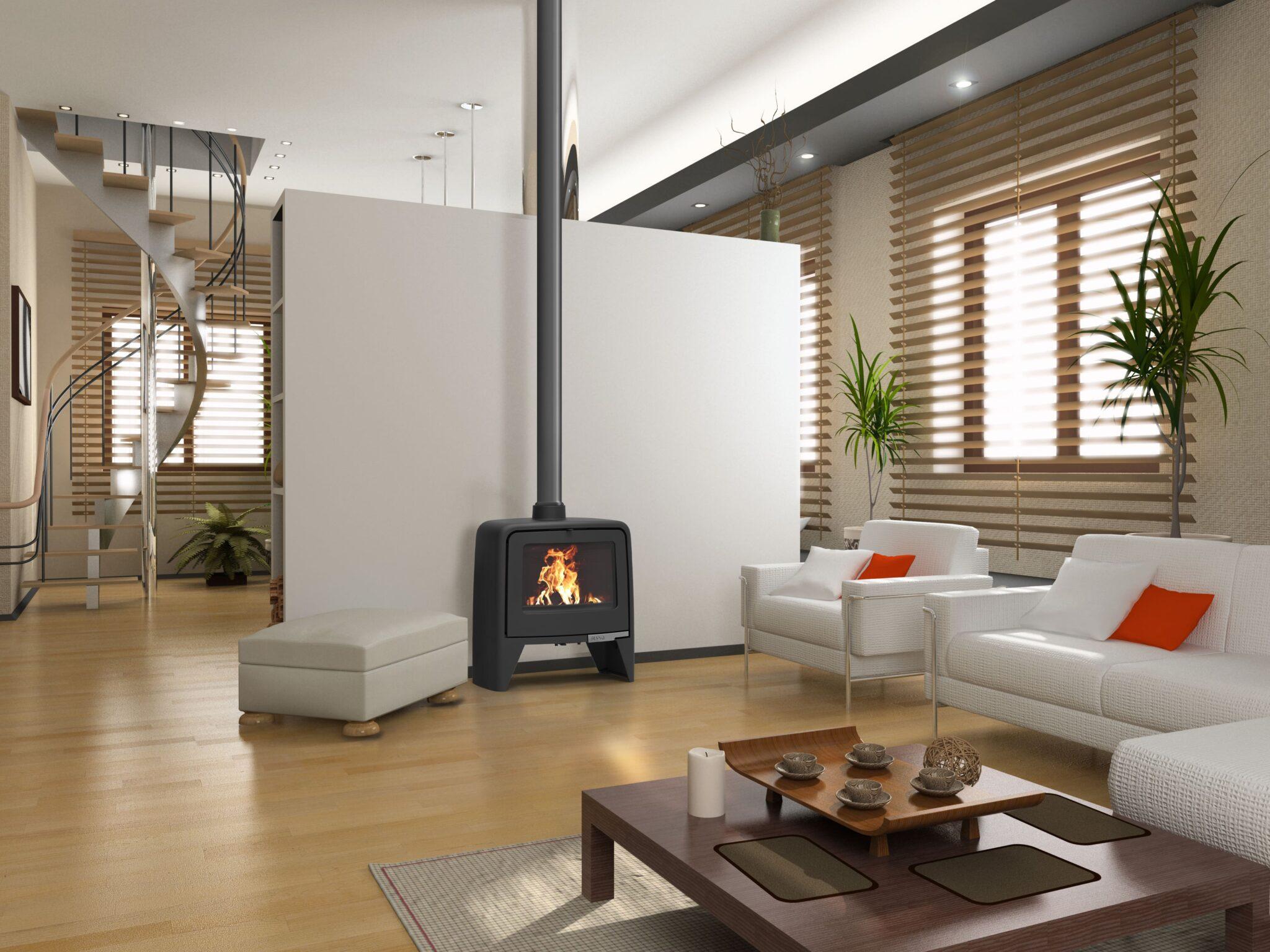 Poêle à bois en fonte - SUPRA Paul 10 kW