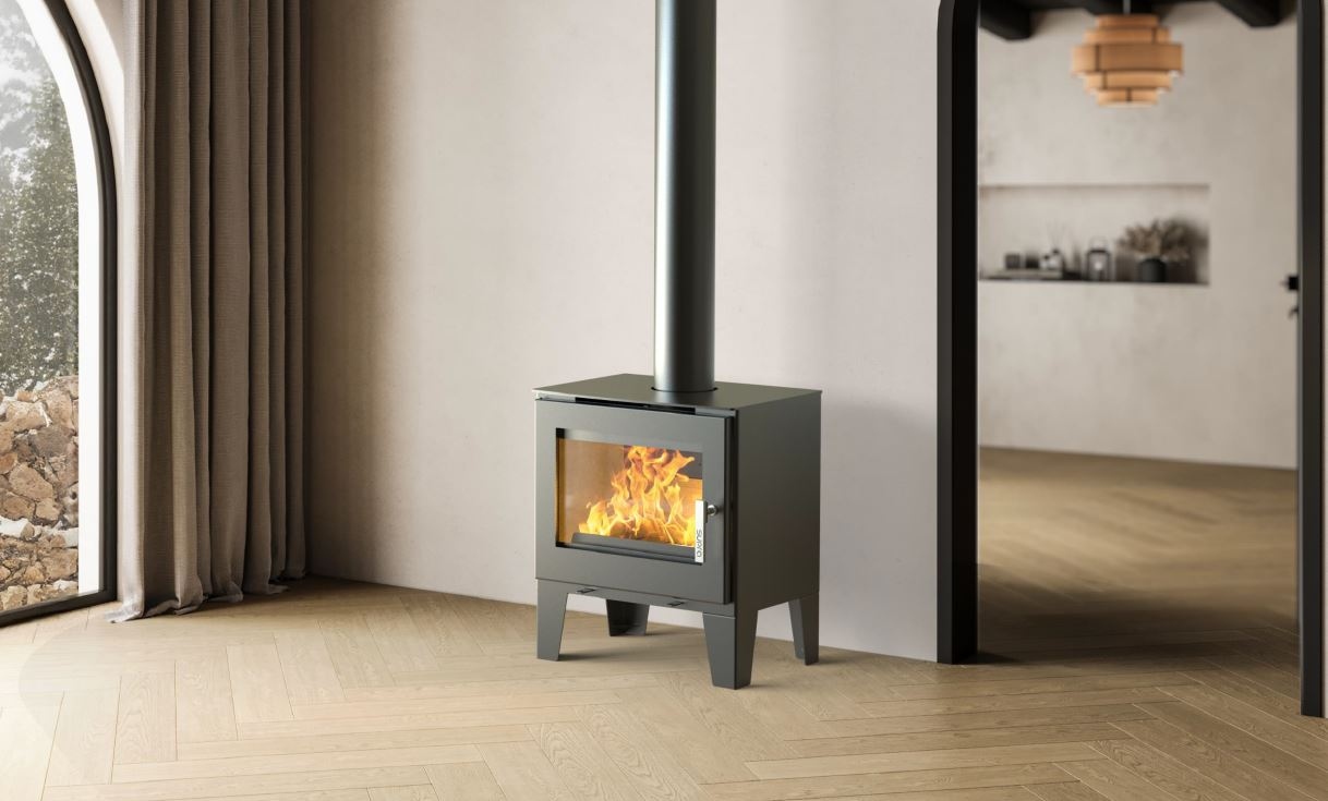 Poêle à bois étanche - SUPRA Claude 6.1 kW