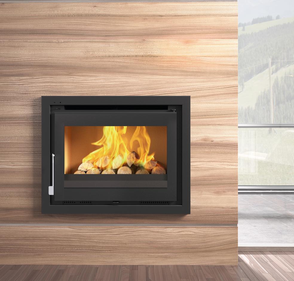 Insert à bois ventilé - FIREMATIC Hona 12.8 kW