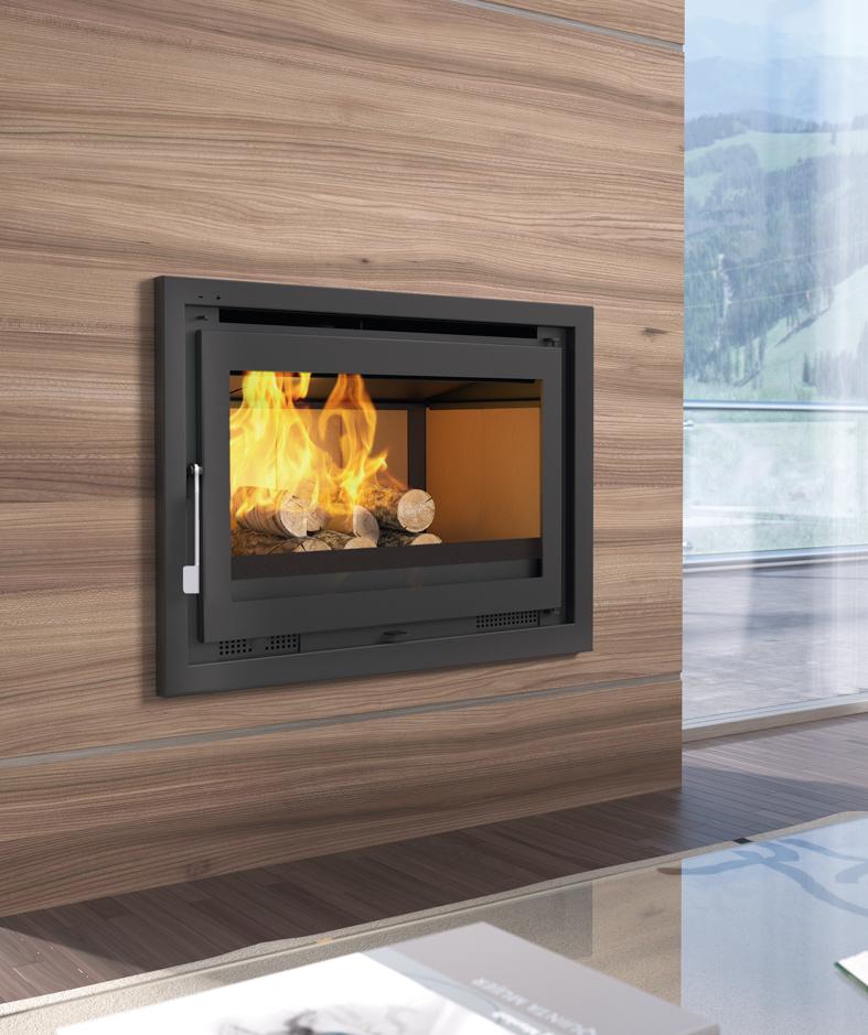 Insert à bois ventilé - FIREMATIC Hona 12.8 kW