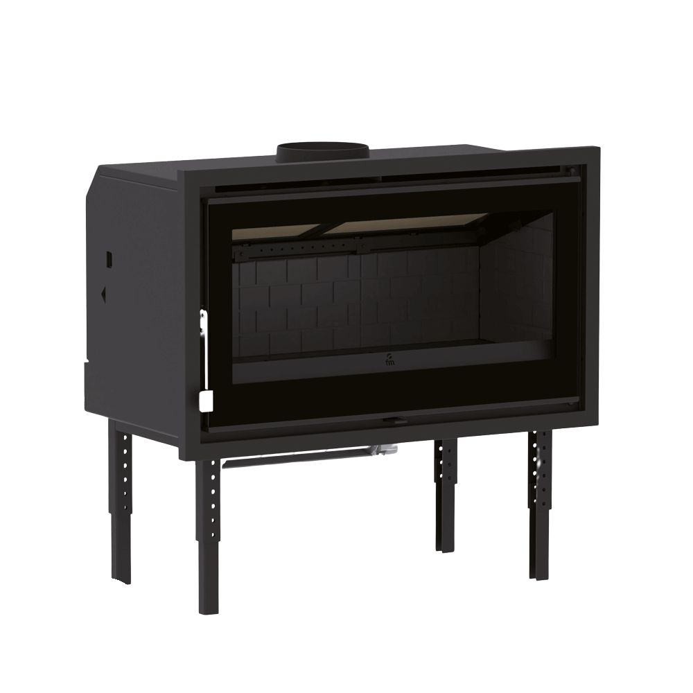 Insert à bois ventilé raccordable silencieux - FIREMATIC Halifax - LV 14.5 kW