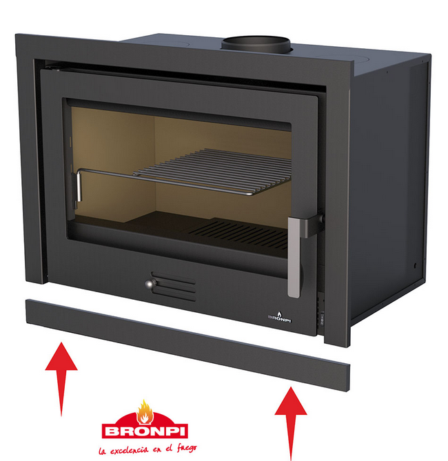 Cadre inférieur pour inserts à bois - BRONPI
