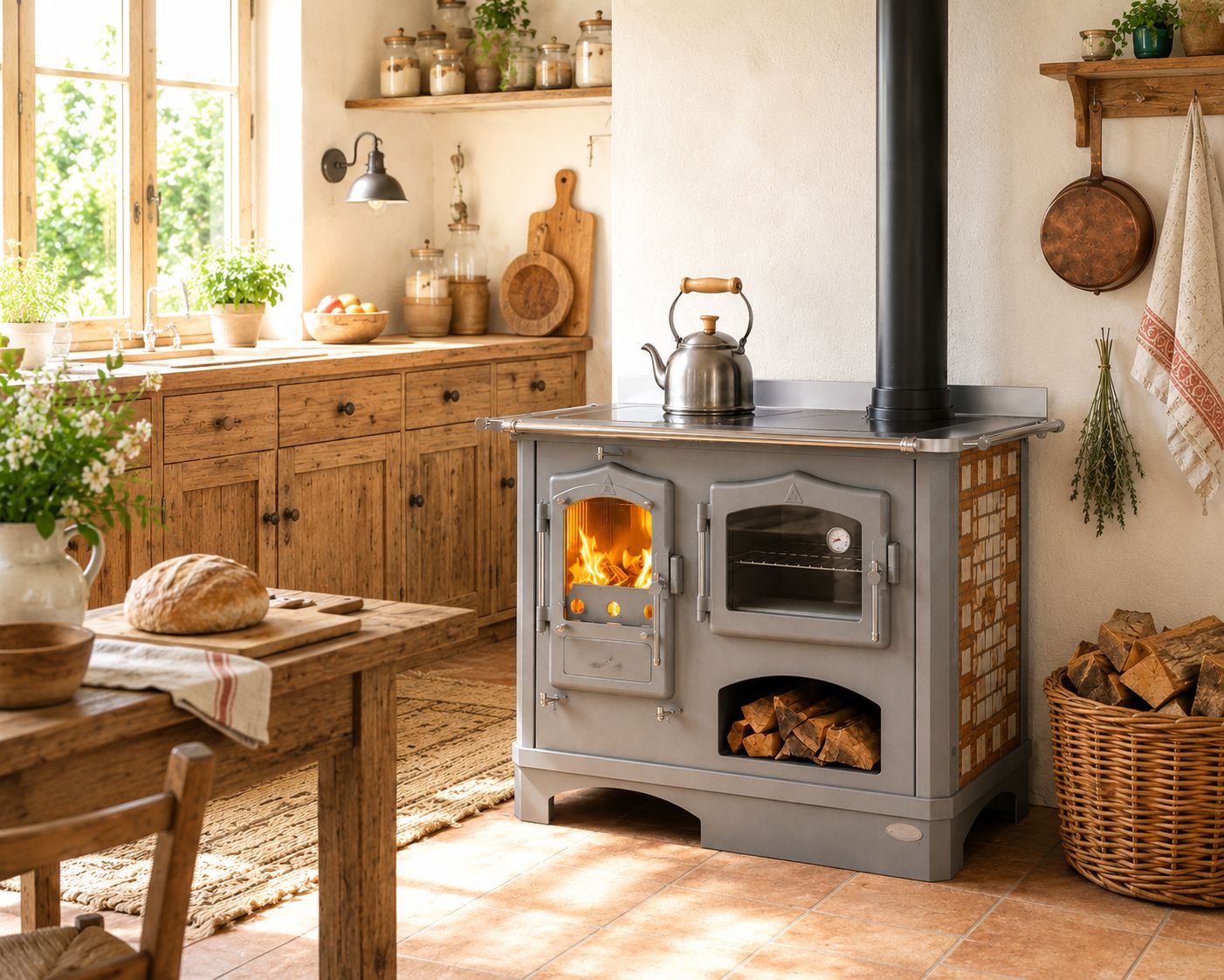 Cuisinière à bois - LINCAR Deneris 9 kW